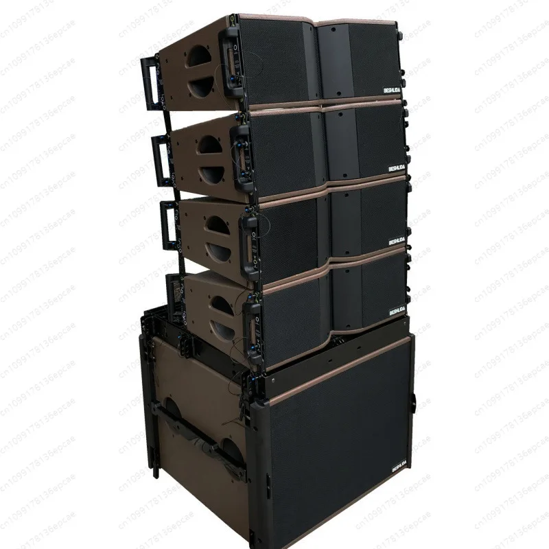 Popular double 8-inch double 10-inch birch splint line array box line single line array speakers