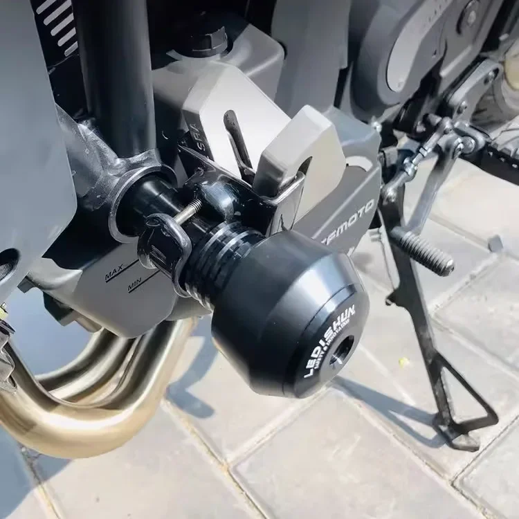 ل CFMOTO 700CL-X النسخة الرياضية تعديل الجسم المضادة للسقوط الكرة حماية الوفير الوفير العادم المضادة للسقوط
