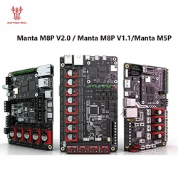 BIGTREETECH Manta M8P V2.0 Motherboard STM32H723ZE 32bit for Klipper Raspberry Pi  For Voron V0 Ender 3 3D Printer Control Board