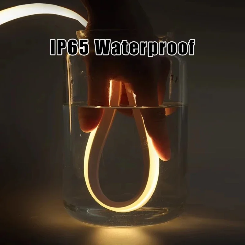 12 فولت Led سيليكون حبل ضوء مقاوم للماء V-نوع مرنة هلام السيليكا أنبوب Led قناة الناشر خزانة جدار إضاءة الحديقة في الهواء الطلق