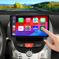 For Peugeot 107 Citroen C1 Toyota Aygo 2005-2014 Wireless CarPlay Android Auto Car Radio GPS RDS WiFi BT 4G Multimedia Stereo