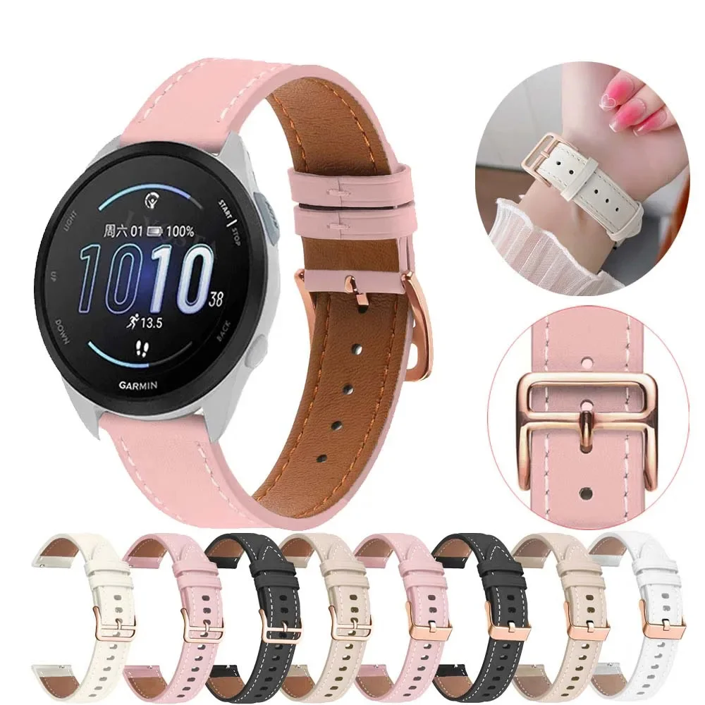 20mm Leather Strap For Amazfit GTS 4 2 GTS4 mini 3 2e Watch Band Women For Huami Amazfit Bip U Pro Straps Bracelet Wistband Belt
