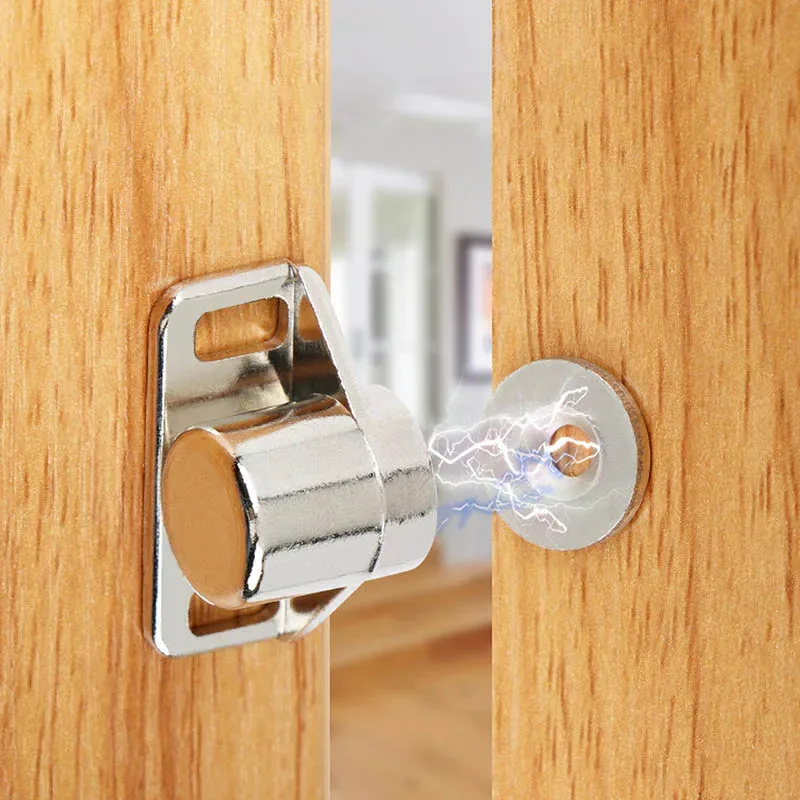 Magnet Cabinet Door Catches Ultra Thin Cupboard Closer Door Stopper Home Furniture Hardware Accessories
