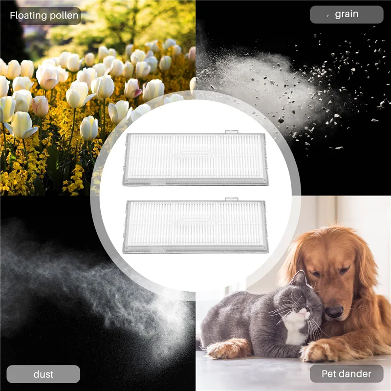 ABRG-Сменные фильтры Hepa для Xiaomi Roborock S7 T7S T7plus T7splus, запасные части для пылесоса