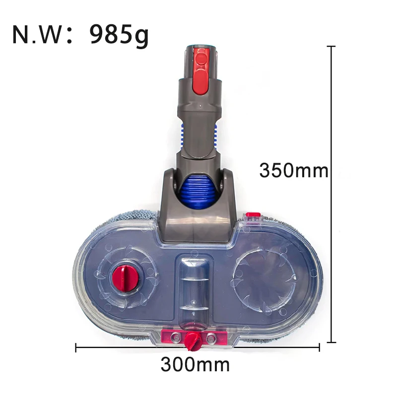 طقم رأس الممسحة الكهربائية لدايسون V7 V8 V10 V11 V15 جزء المكنسة الكهربائية مرفق الممسحة مع خزان المياه تنظيف خرقة القماش