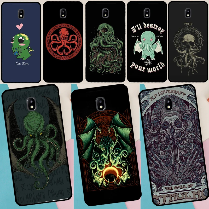 Cthulhu Fhtagn Gothic Case For Samsung Galaxy M11 M31 M53 M33 M13 M15 M35 M55 M32 M16 M36 M56 M54 M20 M52 M34 M14