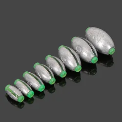 5pcs Olive Fishing Bullet Weight 2g 3g 4g 5g 6g 7g 8g 9g 10g 12g 15g Detachable Jig Sinker Japanese Fishing Shot Tackle Pike