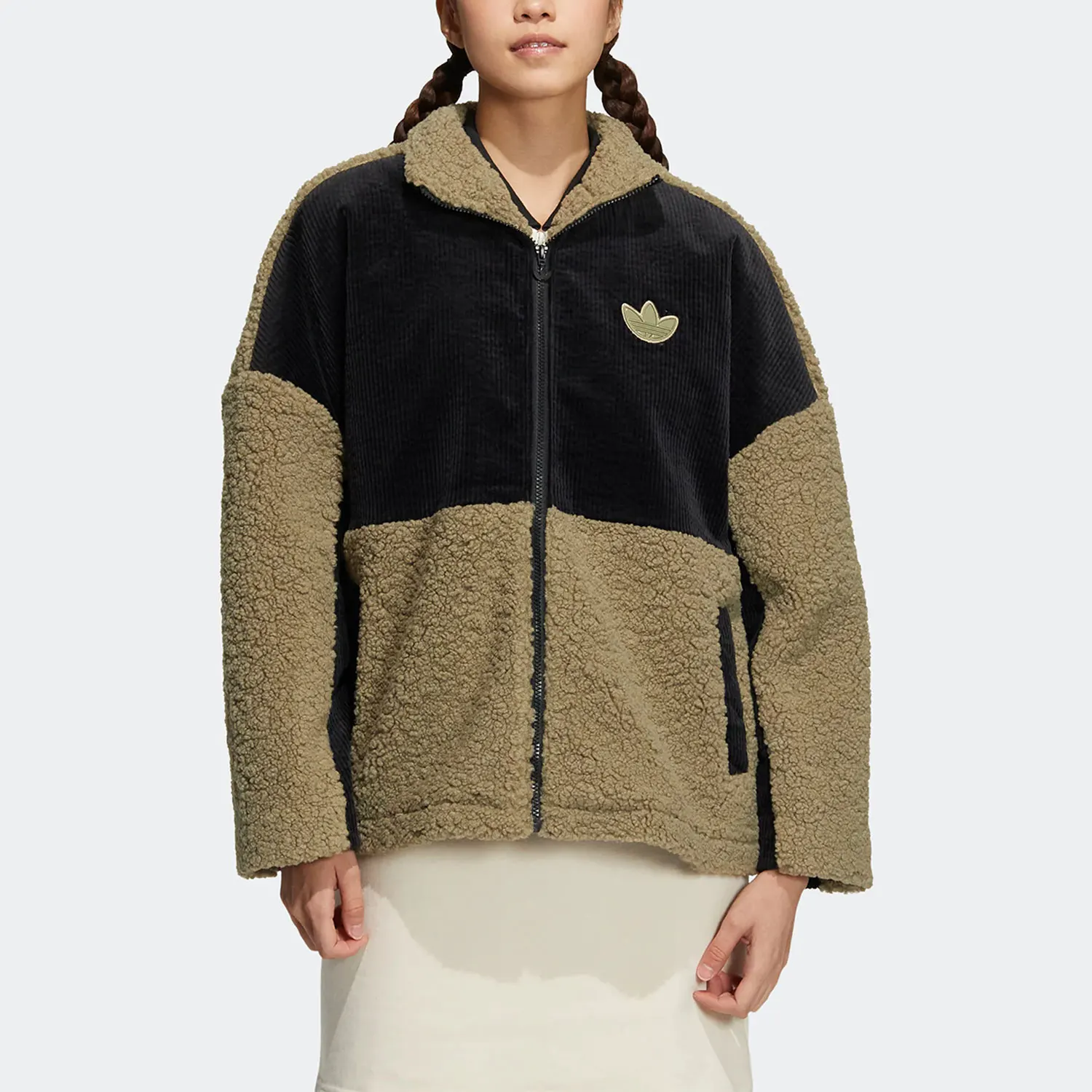 adidas-chaqueta-oficial-genuina-sherpa-mix-w-de-piel-sintetica-para-mujer-hy4256