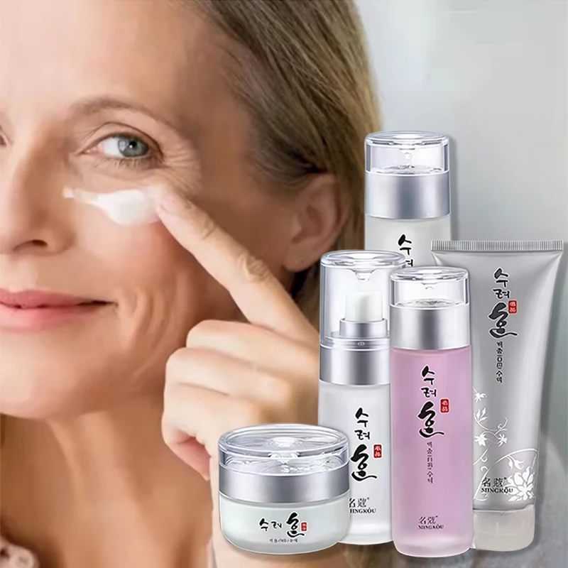 

Facial Firming Cream For Women Collagen Anti-aging Removal Face Neck Wrinkle Set Refreshing Hydrating Essence Efficient Skincare