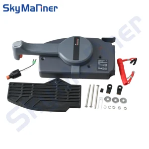 Remote control box for Yamaha Outside, Assy, simple, push, front, boat engine replaces, 703-48205-16, 703-48205 10 Main Sales Distance Learning for Stern Motor - №5
