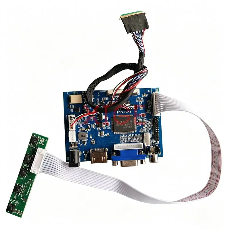 

For B140RTN03 B140RTN02 LP140WD1 LP140WD2 Controller Board DIY Kit 1600x900 LVDS-40Pin 1600*900 AV+HDMI+VGA Laptop Monitor Panel