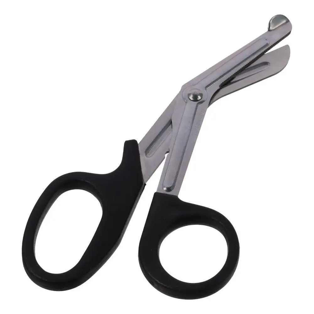 New Safety Stainless Trauma Shears 18.5cm Bandage Scissors Nursing Scissors Bandage Scissors Art Tool Kits Student Tools