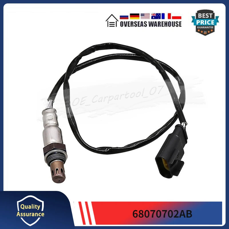 

68070702AB For 2012 2013 2014 2015 2016 2017 Fiat 500 1.4L Oxygen Sensor O2 Sensor Lambda Sensor