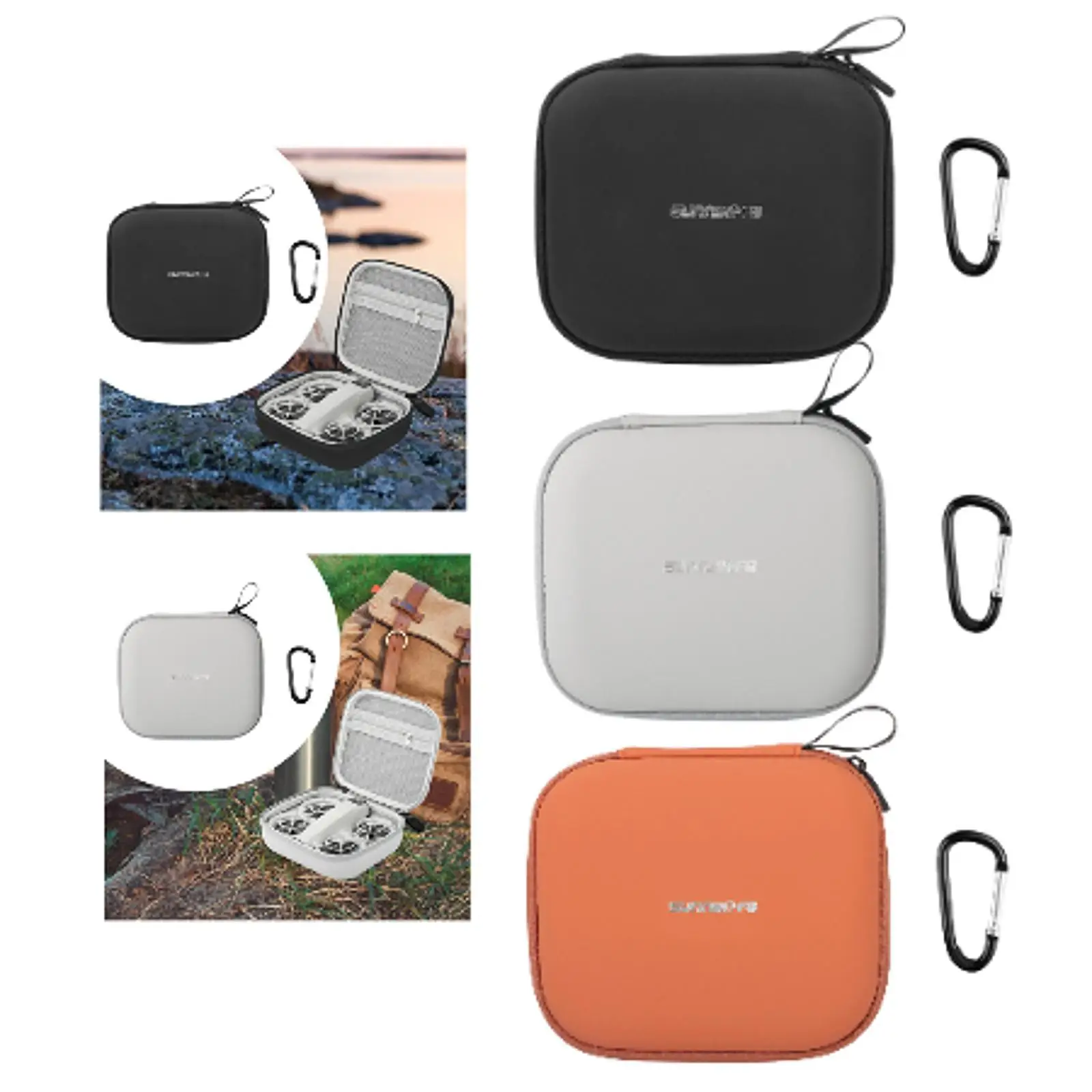 Drone Accessories Case Lightweight Waterproof Compact Mini Quadcopter Storage Bag for Screwdriver Propeller Remote Controller