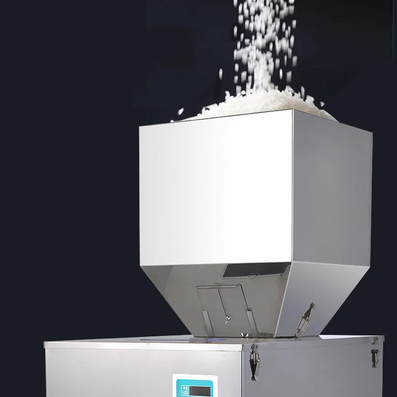 10-3000G Powder Granule Particles Filling Weighing Pack Machine For Nut Specis Coffe Bean Sugar Candy Hardware Pet Food