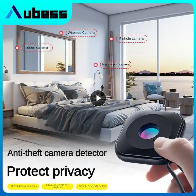 Portable Detector Red Light Scanning Easy To Carry Tester Prevent Secret Shooting Practical Anti-shooting Detector Intelligent