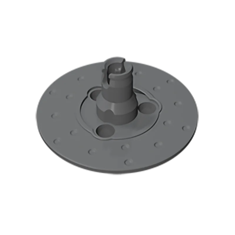 Gobricks GDS-1495 التقنية، عجلة القيادة 3 فتحات دبوس محور دائري متوافق مع ليغو 35189 قطع DIY للأطفال