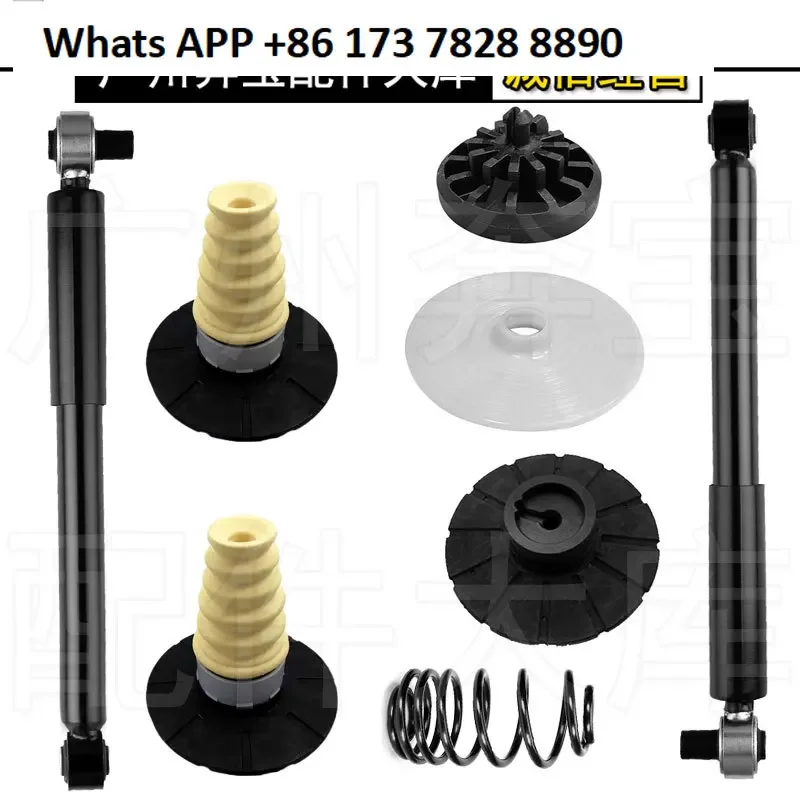 Applicable to Fujian V260VITO rear wheel shock absorber W448W447 rear buffer glue, Weiting spring lower rubber pad