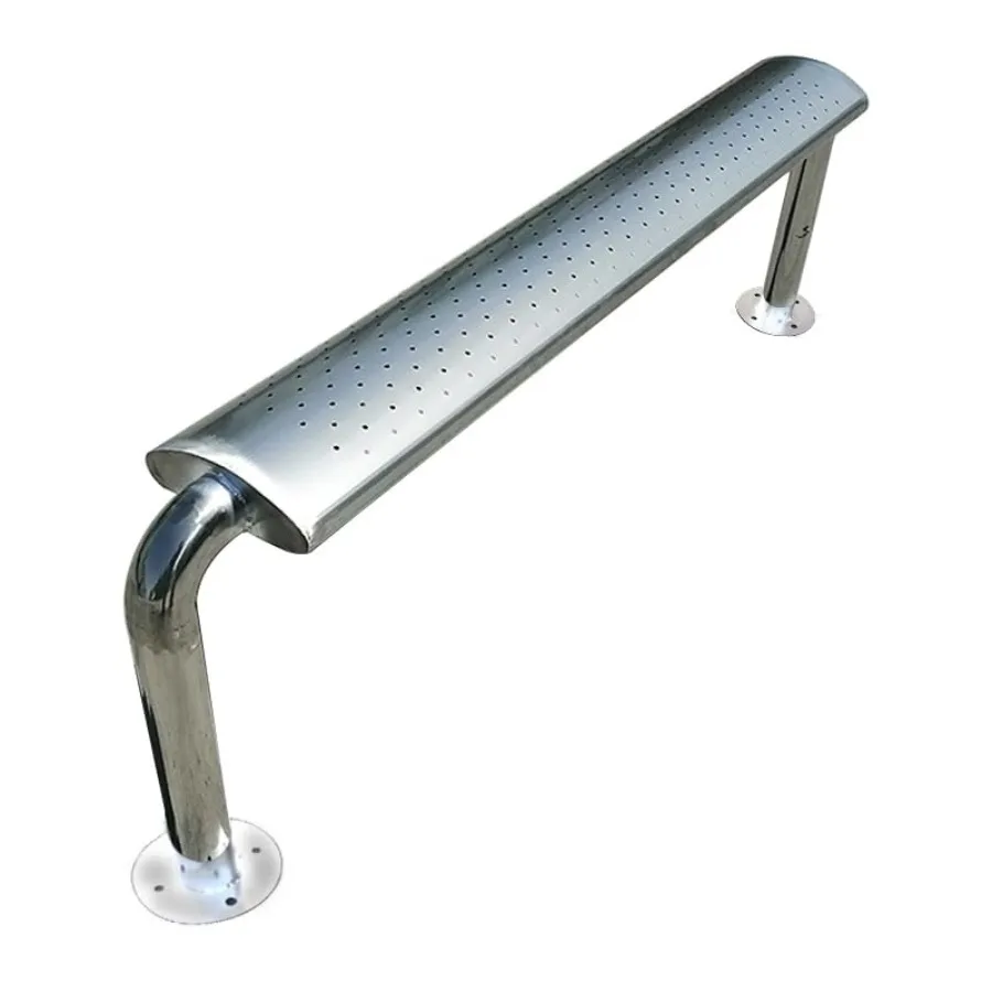 

Garden Bench Stainless Steel Bench Park Chair Outdoor Bench Rest Bench Outdoor Bench Simple Waiting Bus Chair Patio Bench