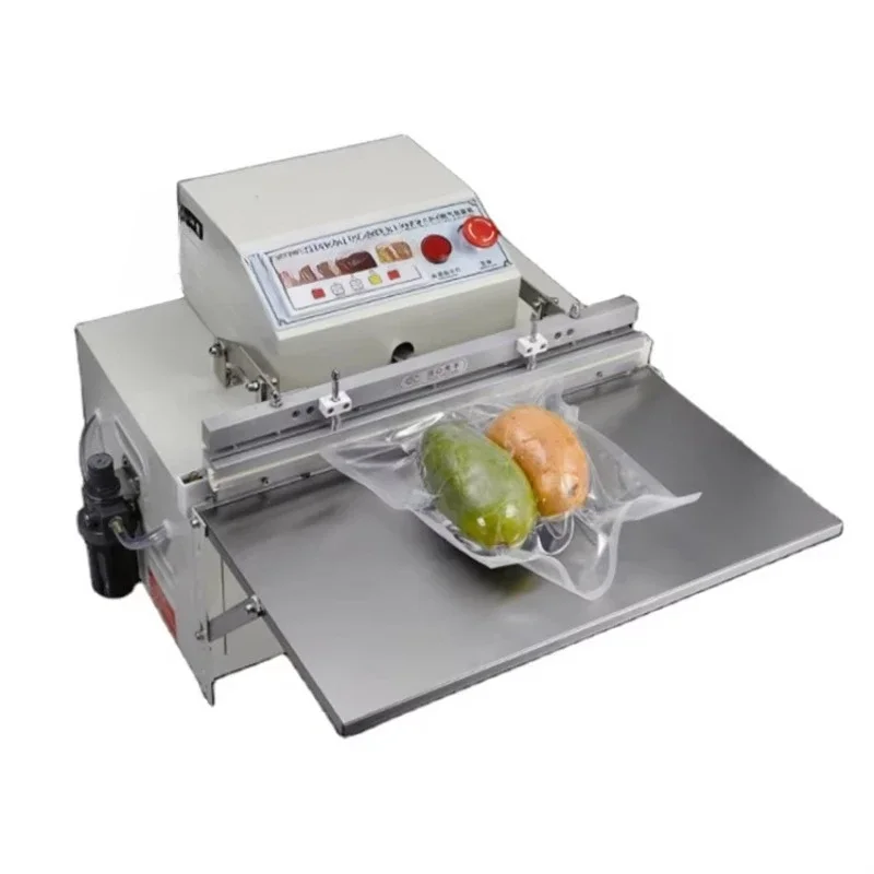 Air suction bag vacuum packaging machine, external desktop food vacuum packaging sealing machine