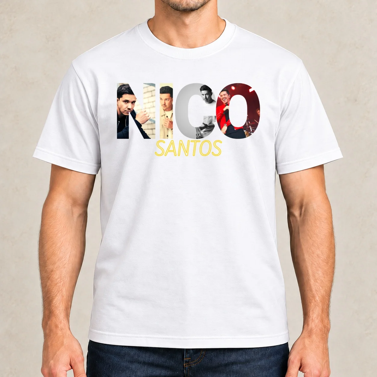 Nico Santos HD T - Shirt / Sticker T-Shirt t shirts for man cotton man t shirt graphic man shirts cotton T-Shirt