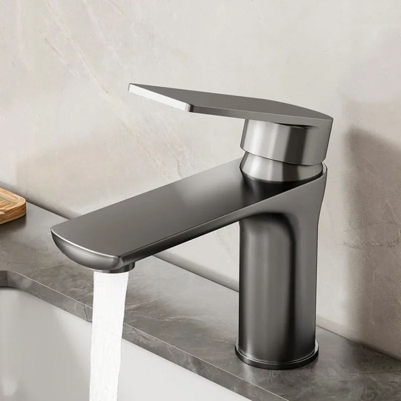 

Stainless Steel faucet Washbasin Sink Hot And Cold Water Household Bathroom Washbasin Bathroom Cabinet Basin mixer