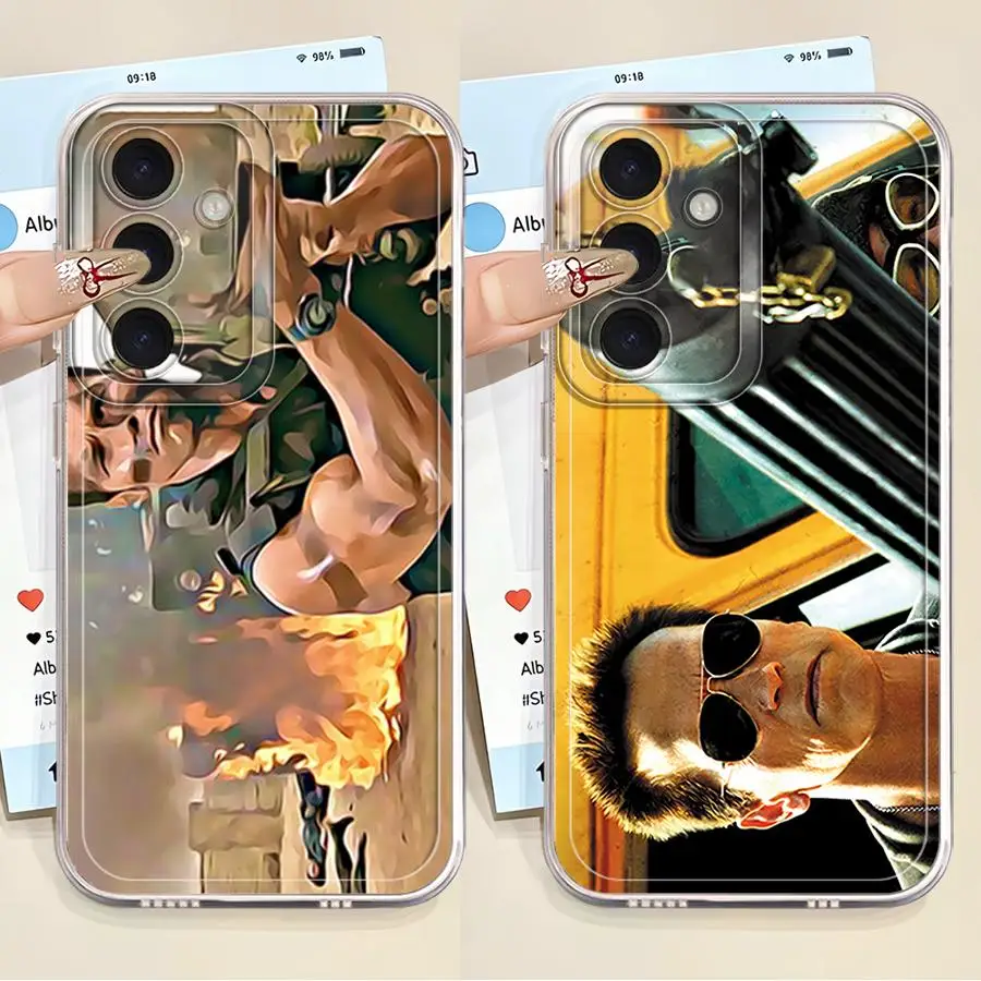 الإبداعية الاعتداء فريق قضية الهاتف لسامسونج غالاكسي A22 A25 A35 A14 A15 A13 A71 A72 A12 A35 A16 A34 A73 واضح لينة #6