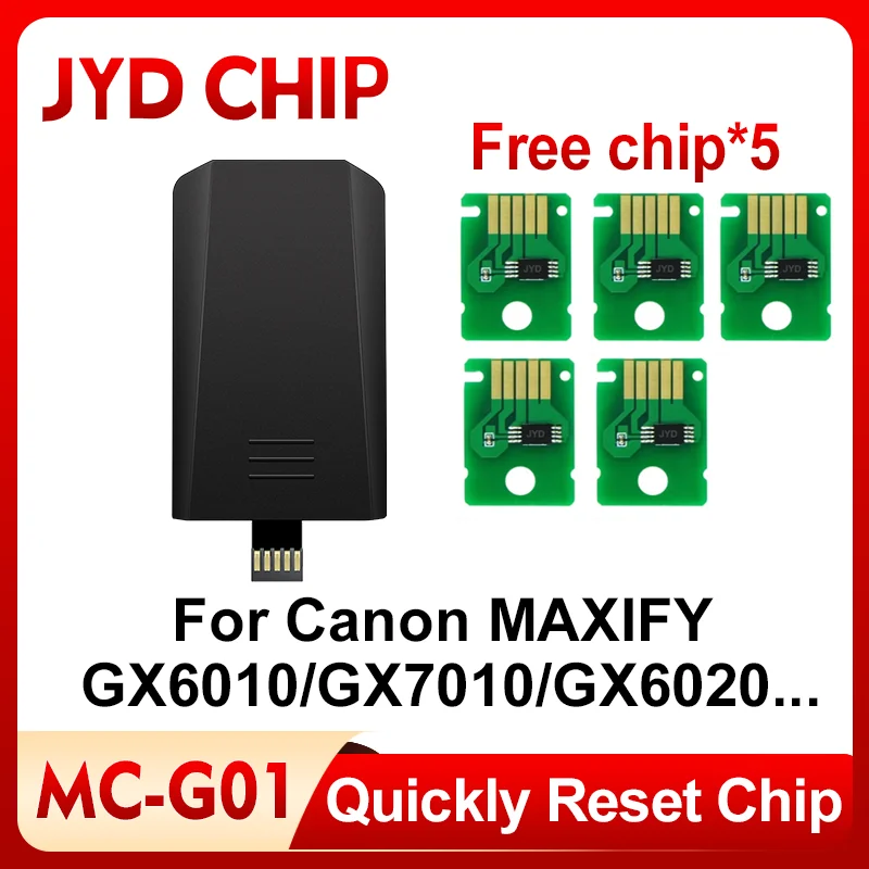 

MC-G01 Maintenance Ink Tank Chip Resetter for Canon GX7010 GX7020 GX7030 GX7040 GX7050 GX7060 GX7070 GX7080 GX7090 GX7091 GX7092