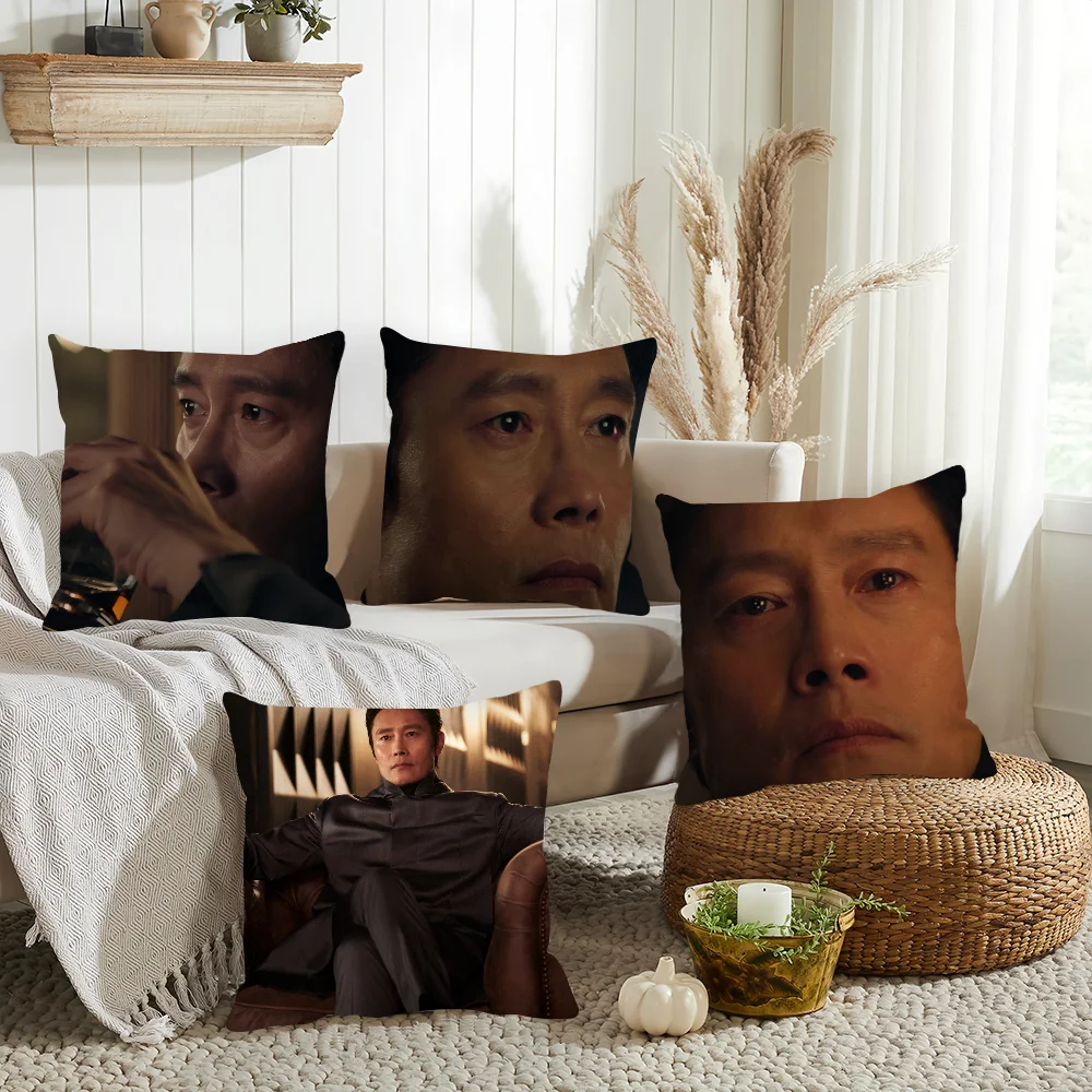 

Наволочка Actor Lee Byung-hun, украшение для дома, чехол для подушки, подходит для офиса, дивана, спальни, автомобиля