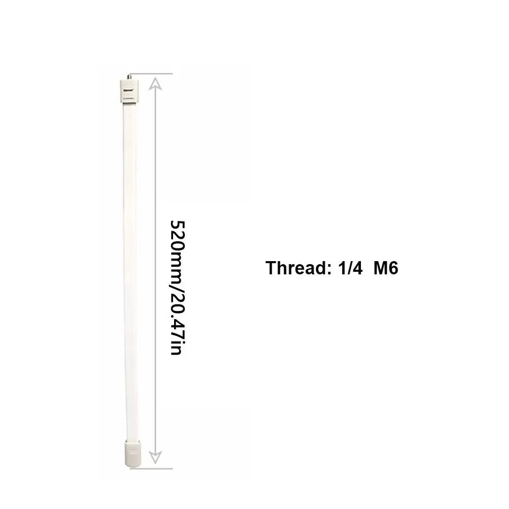 1/4 M6 Thread Monitor Support Bracket Multifunctional No Punching Required Gooseneck Camera Holder Silicone Black White
