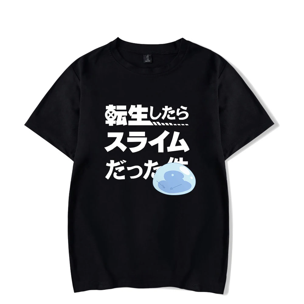 Cute Women T-shirt That Time I Got Reincarnated As A Slime Print Short Sleeve Tee Shirt Female Fashion Casual Streetwear Tops