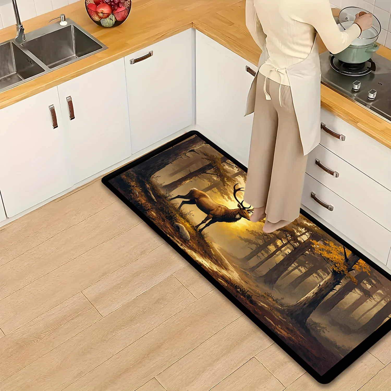 Alfombra de Cocina Larga con D - Commercial Kitchen Quotes reseña y precio