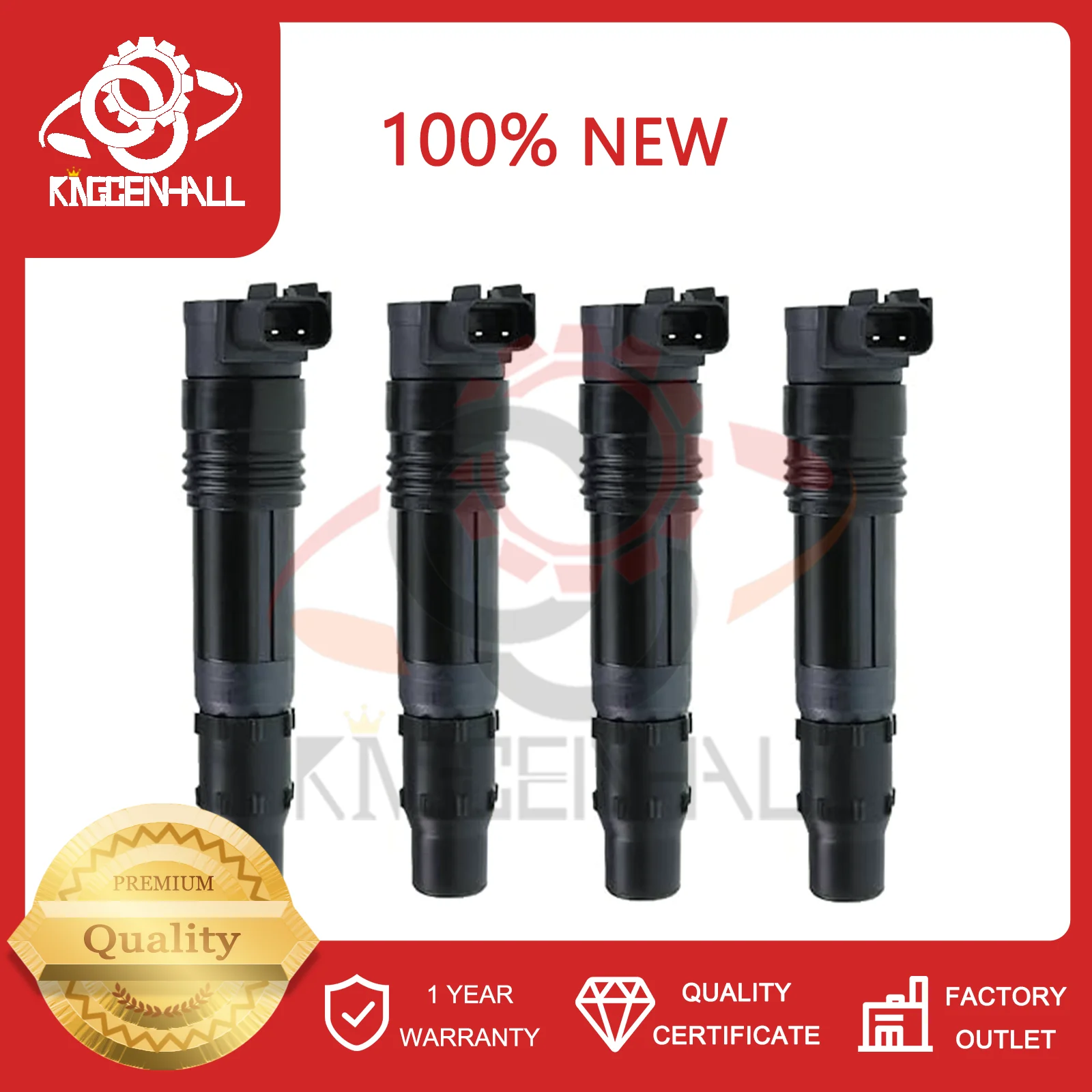 

New 4 PCS Motorcycle Ignition Coil For HONDA CBR600RR CBR-600RR 2003-2020 30700-MEE-641 129700-4510 1297004510 129700 4510