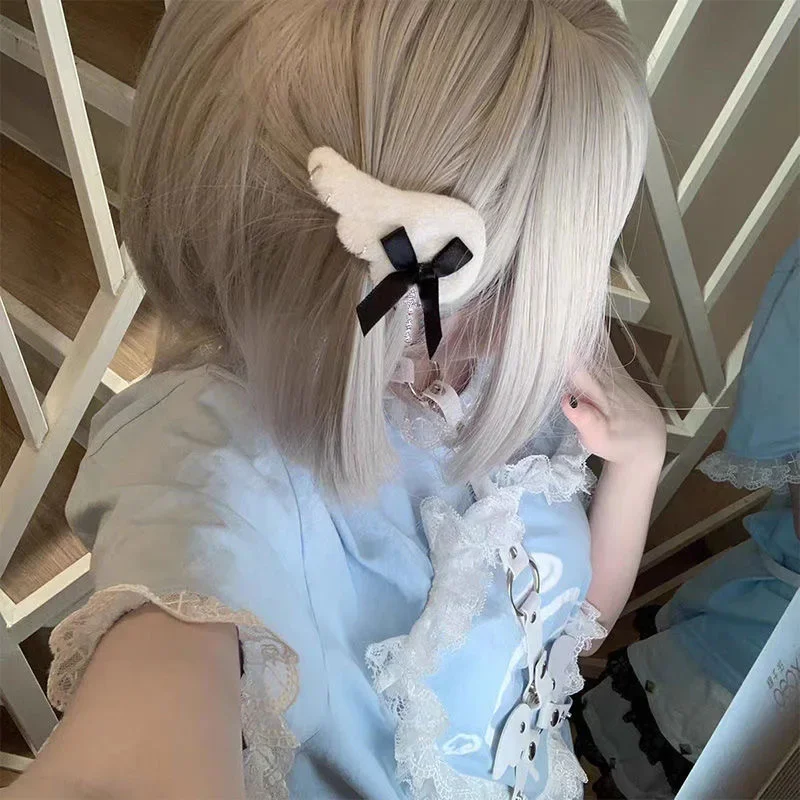 Asas de anjo bonito asa de anjo de pelúcia hairpin menina grampo de cabelo acessórios presilhas hairgrip headwear hairclip