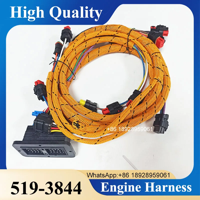 C4.2 Engine Wiring Harness 519-3844 5193844 For caterpillar cat 311d 313d 312d E311D E312D Excavator Cable