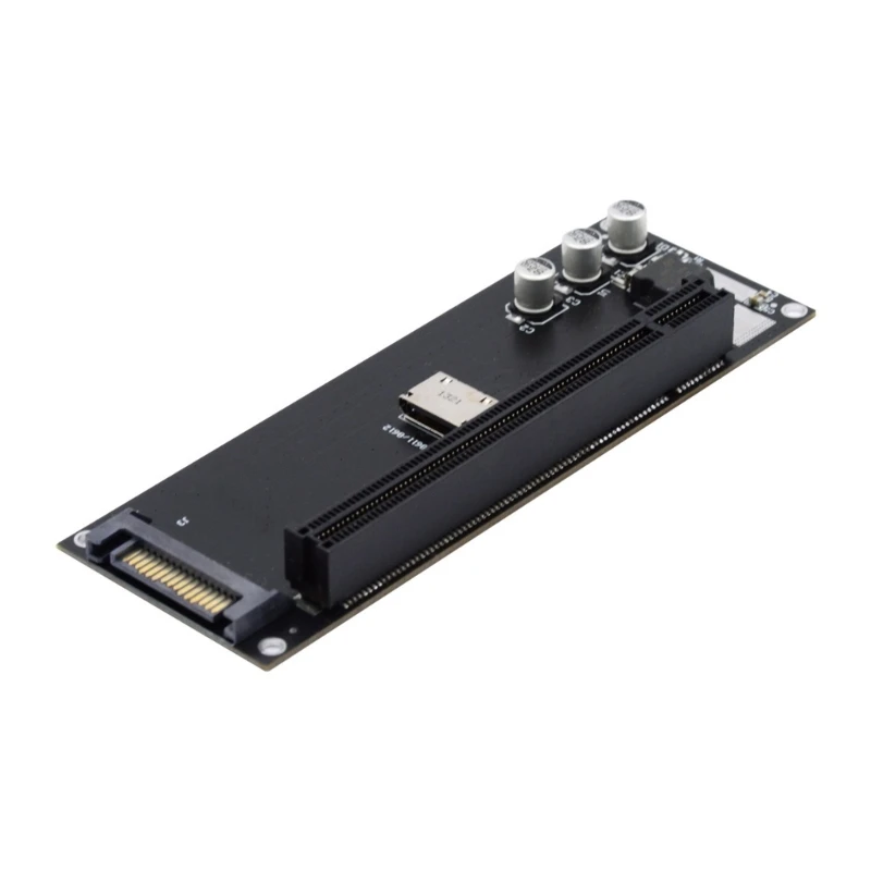 Mainboard SFF-8611 8612 NVMe M.2 SSD To PCIe X16 Adapter Expansion Card PCIe Riser Card for External Graphics GPU