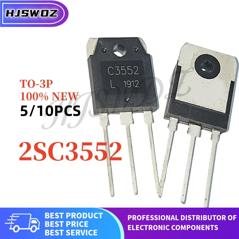 5pcs-10pcs Brand New 2SC2625 2SC3552 2SC3320 D209L C2625 C3552 C3320 TO-3P High-Power Switching Transistor In Stock view 2