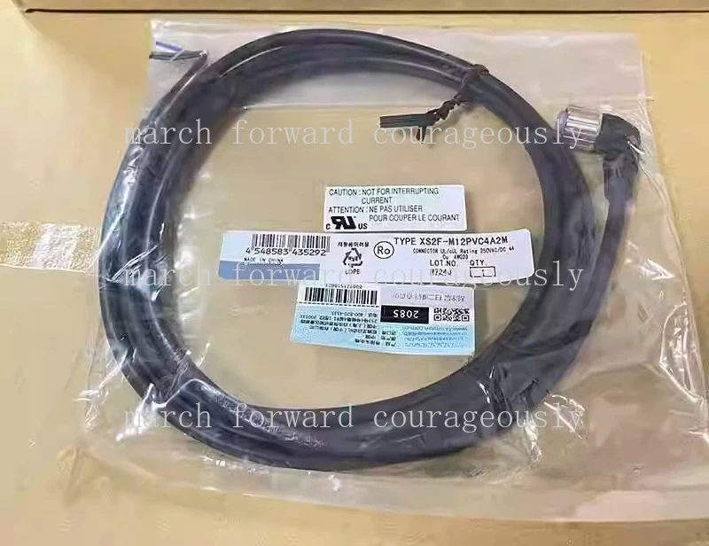 For Omron sensor connection cables XS2F-M12PVC4A2M/4A5M/3A2M/4S2M/4S5M XS3F-M