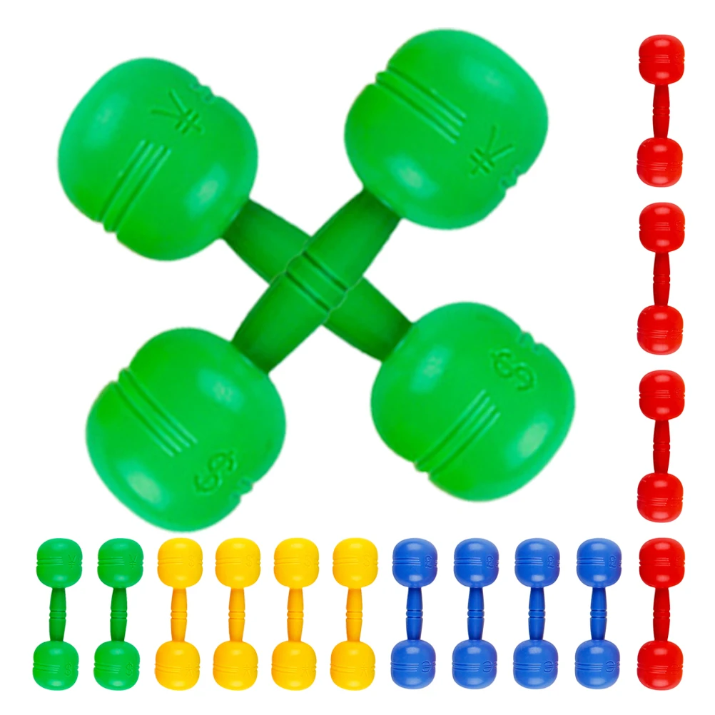 

8 Pairs Children Dumbbells Kids Weights Baby Toys Gymnastics Plastic Pupils School Training Equipment Home Play Exercising