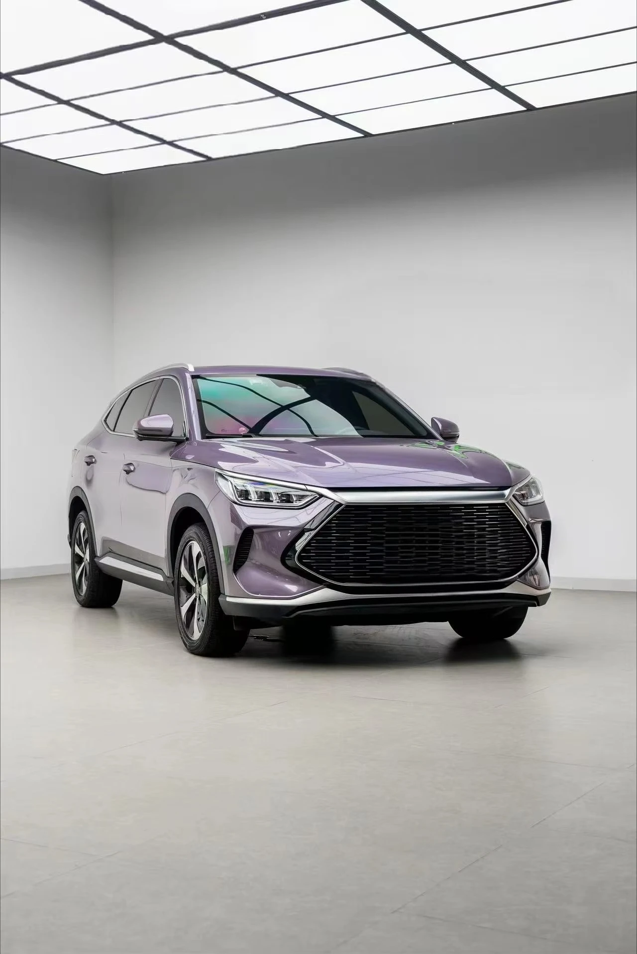 Air Channel Removable Car Sticker Wrapping PET AR Lavender Metallic Dark Purple Cast Vinyl Wrap PVC Sticker
