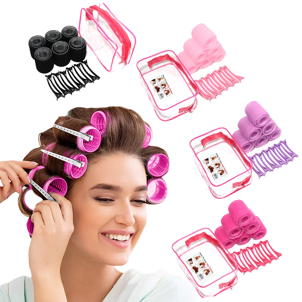 Air Bangs Hair Roller Bang Curling Tool, Lazy Curling Clip Makeup Hair Styling Set, 1 Set