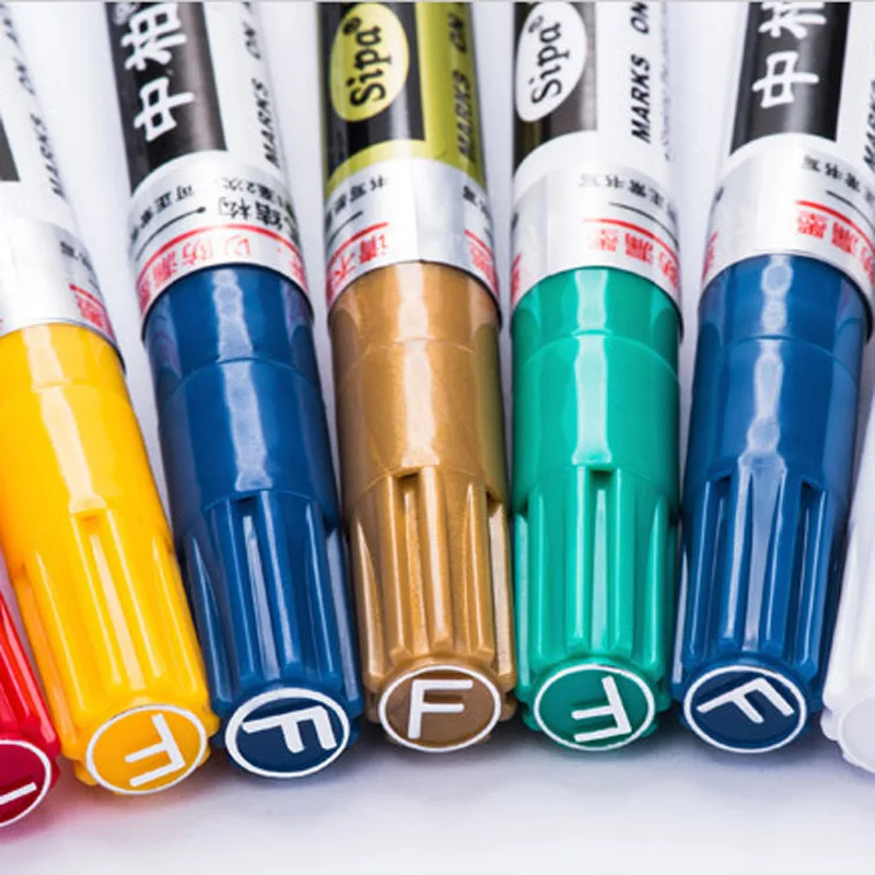 paint pen 0.7MM very fine needle tube pen metal DIY album graffiti hand-painted color pen Art Marker