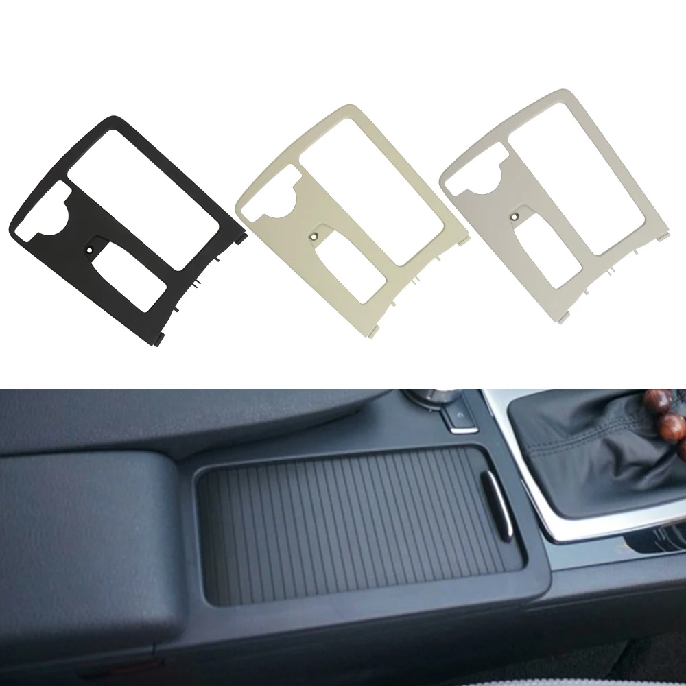 Auto Mittelkonsole Rollo Abdeckung Wasser Tasse Halter Kompatibel Für Mercedes-Benz W204 W212 W207 C180 E260 E300 2046800107