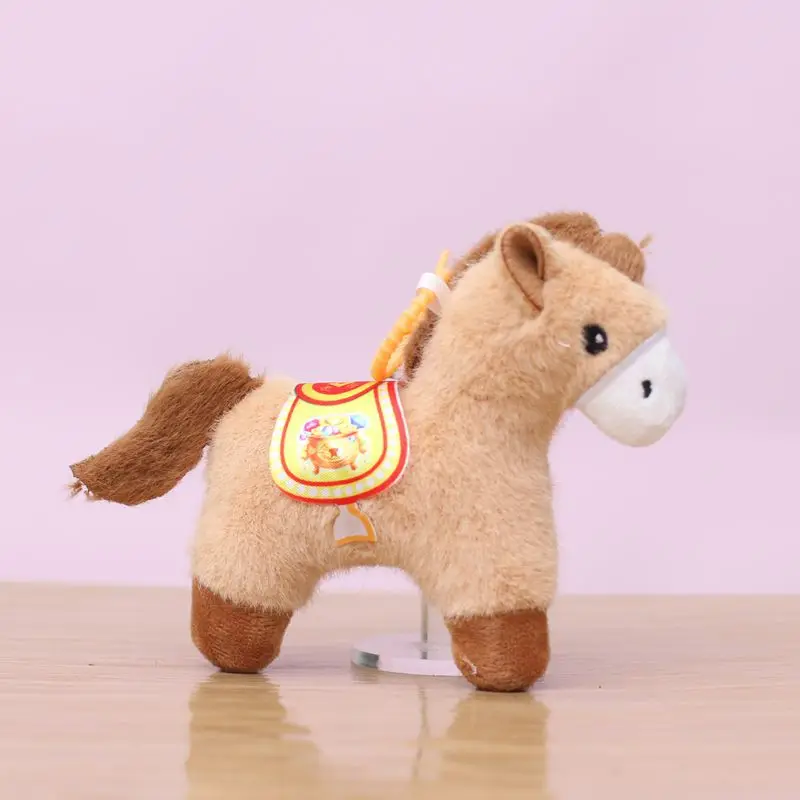 2026 pequeno cavalo pingente brinquedo de pelúcia chaveiro anime figuras boneca jogo de pelúcia boneca macia kawaii decoração brinquedo de pelúcia presentes