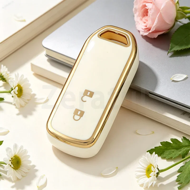 2 Buttons For Honda New Nbox N-One Custom JF3 / JF4 N-BOX JF1 / JF2 N-BOX+ Plus N Wagon TPU Shell Fob Holder Car Key Case Cover
