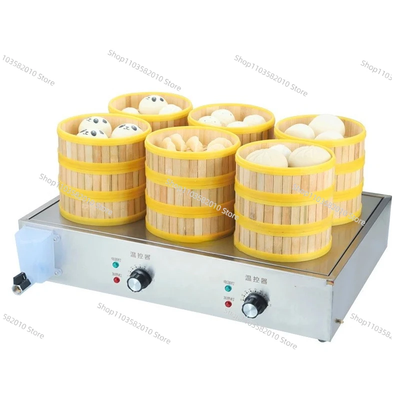 Energy Saving Commercial Dim Sum Steamer, High Quality Mini Dumpling Steamer Pot, Stainless Steel Dessert Steaming Basket