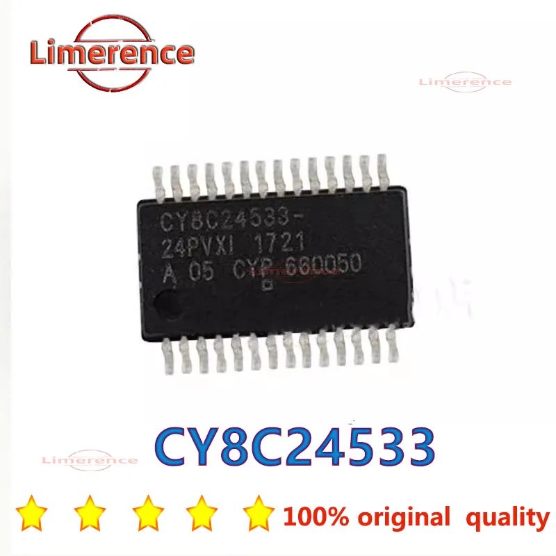 

5-100pcs CY8C24533-24PVXI CY8C24533-24PV CY8C24533 CY8C IC Chip SSOP-28