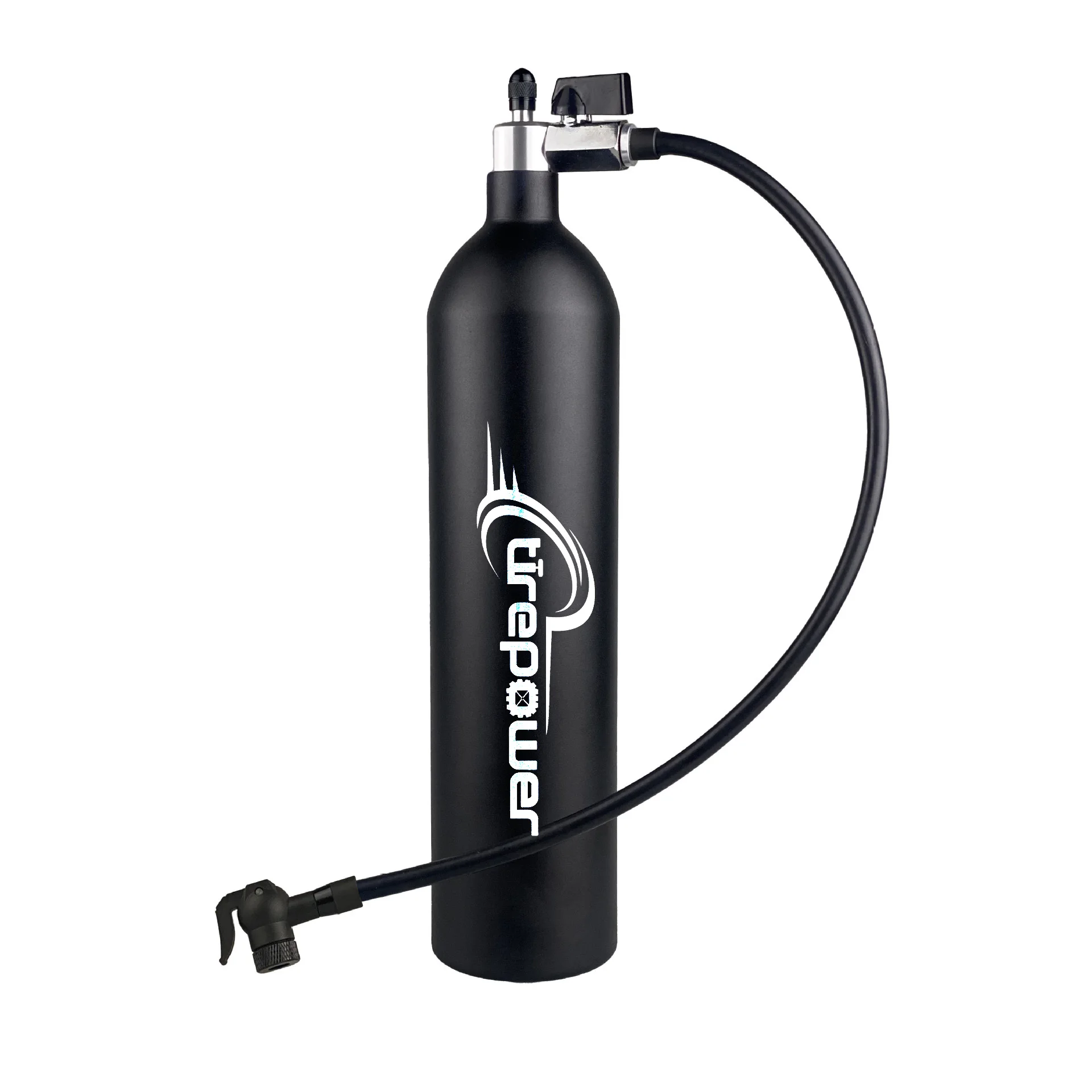 AliExpress MaiSaiOu Aluminum Alloy Tubeless Pump Tire Inflator Tyre Air Booster Bottle With Valve Gas Cylinder 1.3L Fit For MTB Road Bike 29"Tire