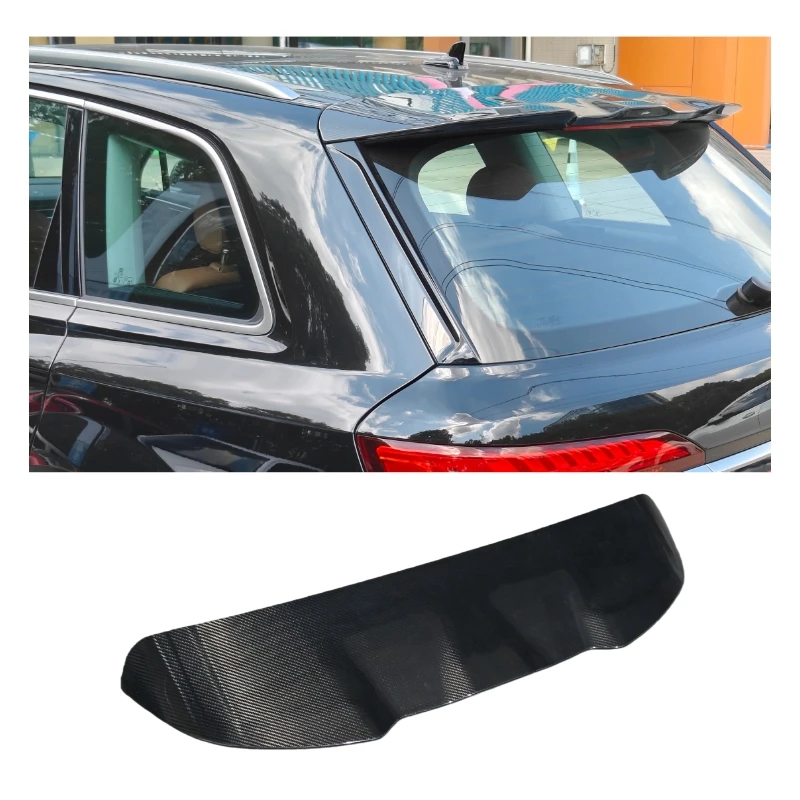 

Rspider Style 100% Carbon Fiber Rear Single Deck Roof Spoiler Wing for Q7 4-Door 2020-2023