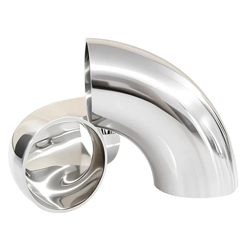 

O/D 12.7/16/19/25/32/38/45/51/57/63/76/89mm 304 Stainless Steel Elbow Sanitary Welding 90 Degree Pipe Fittings